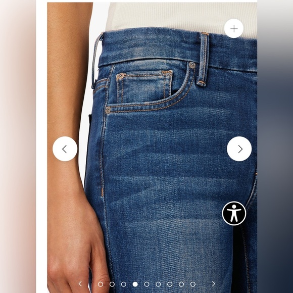 Joe's Flawless THE ICON mid rise skinny crop jean - NWOT - 26 - Picture 7 of 14